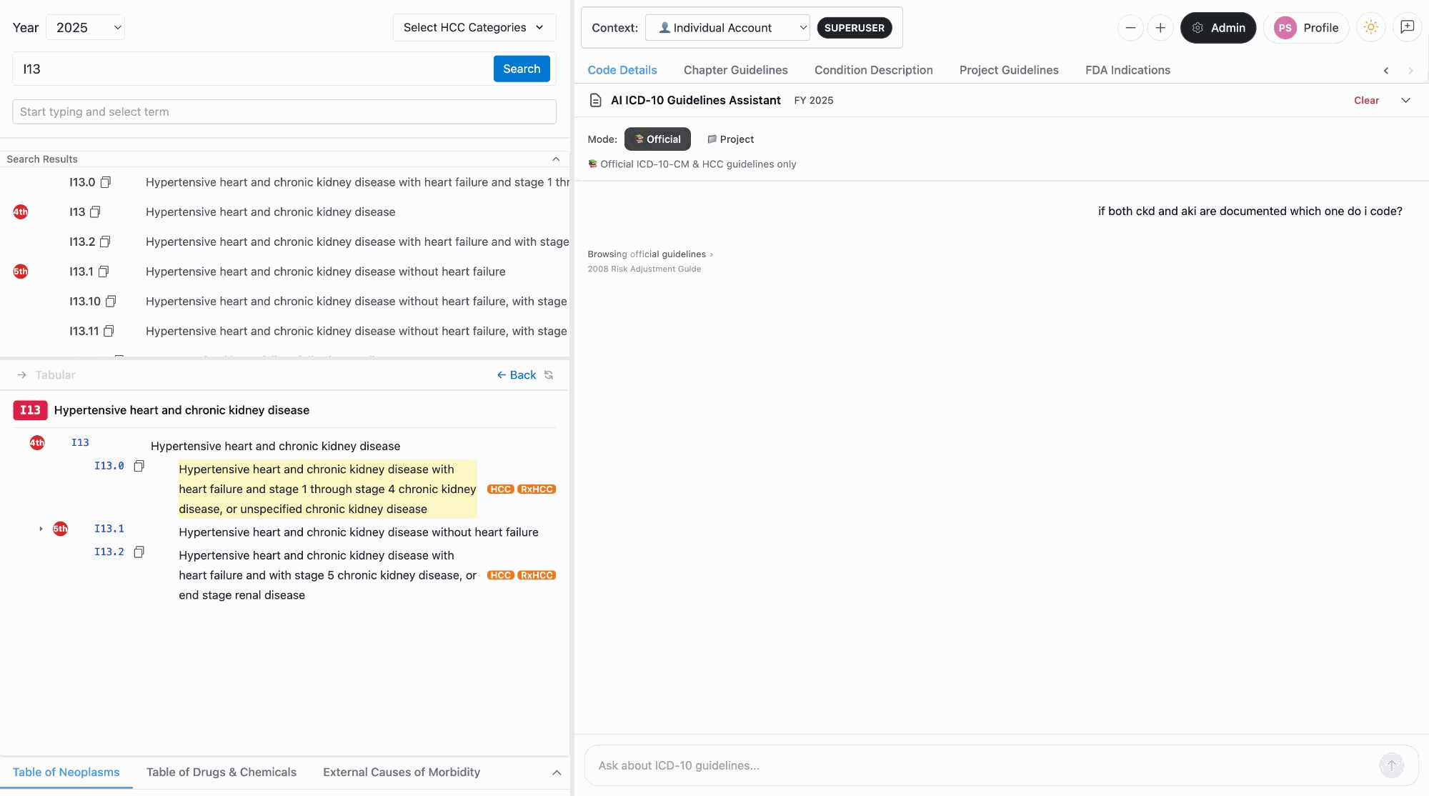 AI coding guide chat assistant demo